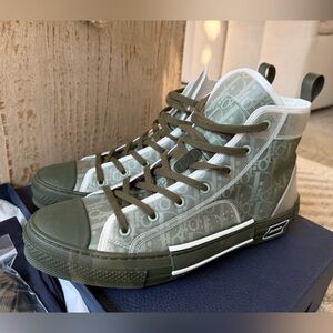 Dior B23 High 'Dior Oblique - Olive'